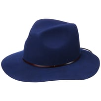 Fine Wool Fedora med L�rb�nd by Lierys - 1449,00 kr