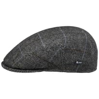 Flat Cap med Rutem�nster by Lipodo - 369,00 kr