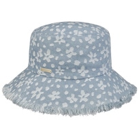 Flower Denim Bucket Cloth Hat by Seeberger - 42,95 &euro;