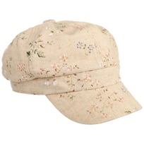 Flowers Linen Newsboy Cap by Lipodo - 32,95 &euro;