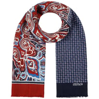 Four Colours Paisley Ullskjerf by Stetson - 739,00 kr