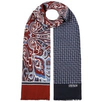 Four Colours Paisley Ullskjerf by Stetson - 749,00 kr