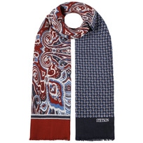 Four Colours Paisley Wool Scarf by Stetson - 71,95 &euro;