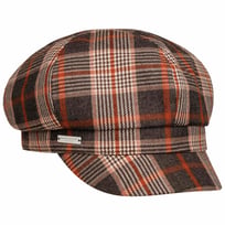 Gadiala Check Newsboy Cap by Seeberger - 559,00 kr