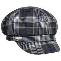 Gadiala Check Newsboy Cap by Seeberger - 559,00 kr