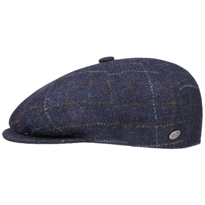 Microcheck Flat Cap by Borsalino 108 95