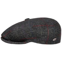 Galvin Windowpane Plaid Flat Cap by Bailey 1922 - 759,00 kr