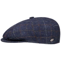 Galvin Windowpane Plaid Flat Cap by Bailey 1922 - 759,00 kr
