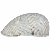 Garona Check Lin Flat Cap by Lierys - 1199,00 kr