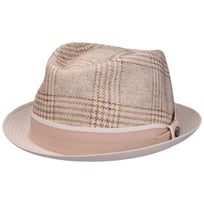 Garona Check Player Linen Hat by Lierys - 103,95 &euro;