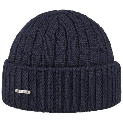 Georgia Wool Beanie med Fold by Stetson - 849,00 kr