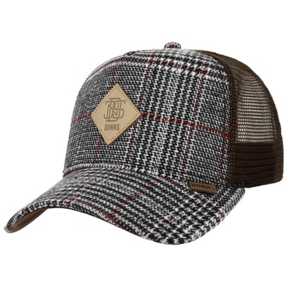 HFT Check Logo Patch Tweed Cap by Djinns - 28,95 &euro;
