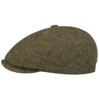 Hamberg Wool Flat Cap by Stetson - 103,95 &euro;