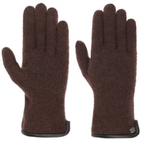 Hansker i Tovet Ull med L�rpiping by Roeckl - 729,00 kr