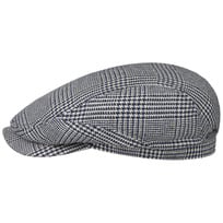 Hardwick Houndstooth Flat Cap by Stetson - 1399,00 kr