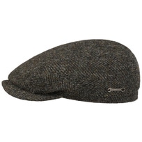 Harris Tweed Driver Flat Cap by Stetson - 155,95 &euro;