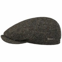 Harris Tweed Driver Flat Cap by Stetson - 1739,00 kr