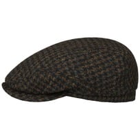 Harris Tweed Houndstooth Driver Cap by Stetson - 1929,00 kr