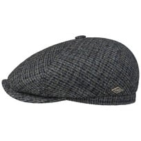 Harris Tweed Wool Flat Cap by JJ Hats - 1439,00 kr
