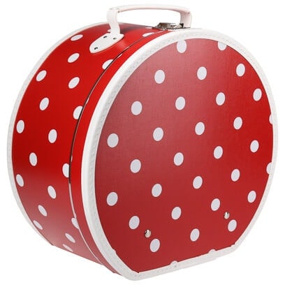 Hat Box Red with Dots by Lierys - 83,95 &euro;