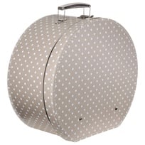 Hatteboks Beige Prikker by Lierys - 969,00 kr