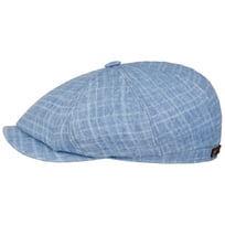 Hatteras Barista Linen Flat Cap by Stetson - 123,95 &euro;