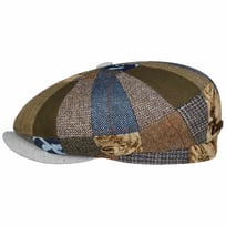 Hatteras Barista Patchwork Flat Cap by Stetson - 1069,00 kr