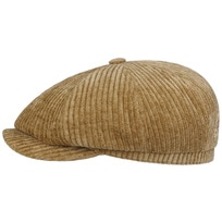 Hatteras Corduroy Jersey Flat Cap by Stetson - 103,95 &euro;