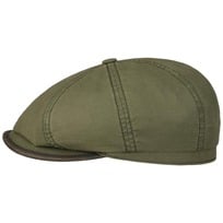 Hatteras Cotton Anti-UV Flat Cap by Stetson - 959,00 kr