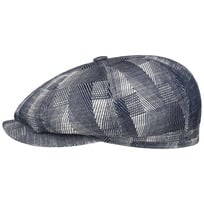 Hatteras Cotton Jacquard Flat Cap by Stetson - 1069,00 kr