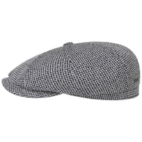 Hatteras Cotton Jersey Flat Cap by Stetson - 959,00 kr