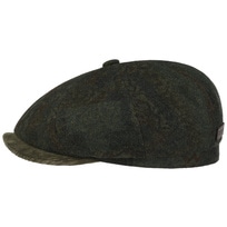 Hatteras Dark Paisley Flat Cap by Stetson - 123,95 &euro;
