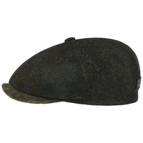 Hatteras Dark Paisley Flat Cap by Stetson - 1279,00 kr