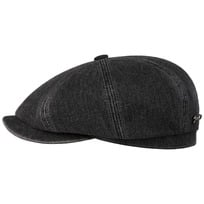 Hatteras Denim Garage Flat Cap by Stetson - 959,00 kr