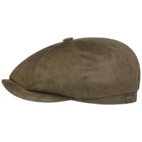 Hatteras Goat Leather Flat Cap by Stetson - 1929,00 kr