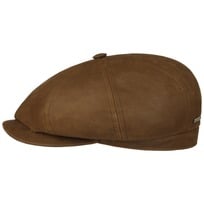Hatteras Goat Velour Flat Cap by Stetson - 1609,00 kr
