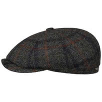 Hatteras Harris Tweed Check Flat Cap by Stetson - 155,95 &euro;