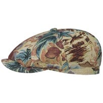 Hatteras Hawaii Jacquard Flat Cap by Stetson - 1129,00 kr