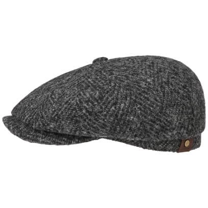 Hatteras Herringbone Flat Cap by Stetson - 134,95 &euro;