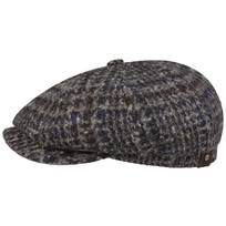 Hatteras Hoback Virgin Wool Flat Cap by Stetson - 144,95 &euro;