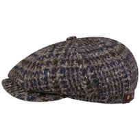 Hatteras Hoback Virgin Wool Flat Cap by Stetson - 1499,00 kr