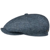 Hatteras Linen Twill Flat Cap by Stetson - 1069,00 kr