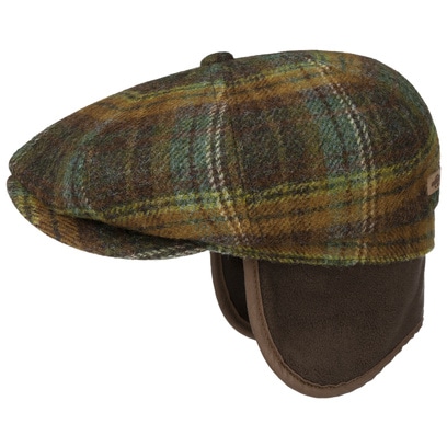 Hatteras Meadville Ear Flap Flat Cap by Stetson - 108,95 &euro;