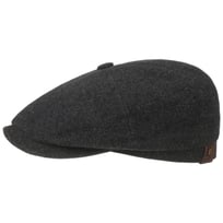 Hatteras Noir Flat Cap by Stetson - 959,00 kr