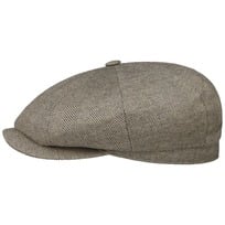 Hatteras Organic Herringbone Flat Cap by Stetson - 1359,00 kr