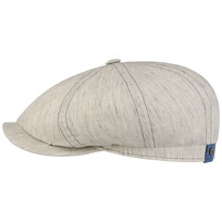 Hatteras Pandico Linen Flat Cap by Stetson - 103,95 &euro;