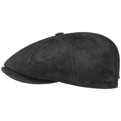 Hatteras Pigskin Leather Cap by Stetson - 144,95 &euro;