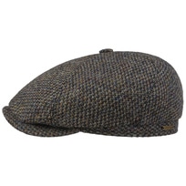 Hatteras Portrush Wool Flat Cap by Stetson - 134,95 &euro;