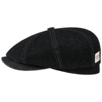 Hatteras Robust Denim Flat Cap by Stetson - 859,00 kr