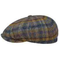 Hatteras Shetland Plaid Flat Cap by Stetson - 103,95 &euro;